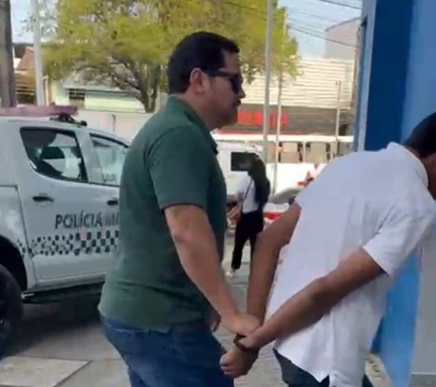 Homem é preso por roubo a clínica veterinária no bairro Tancredo Neves