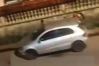 PM é filmado perseguindo e atirando na ex em Manaus