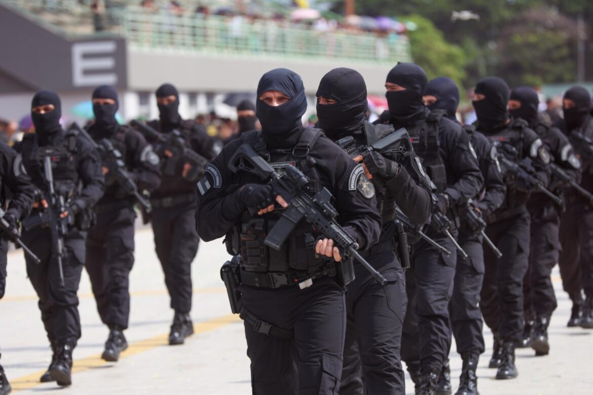 Forças de Segurança participam do Desfile Cívico-Militar de 7 de Setembro