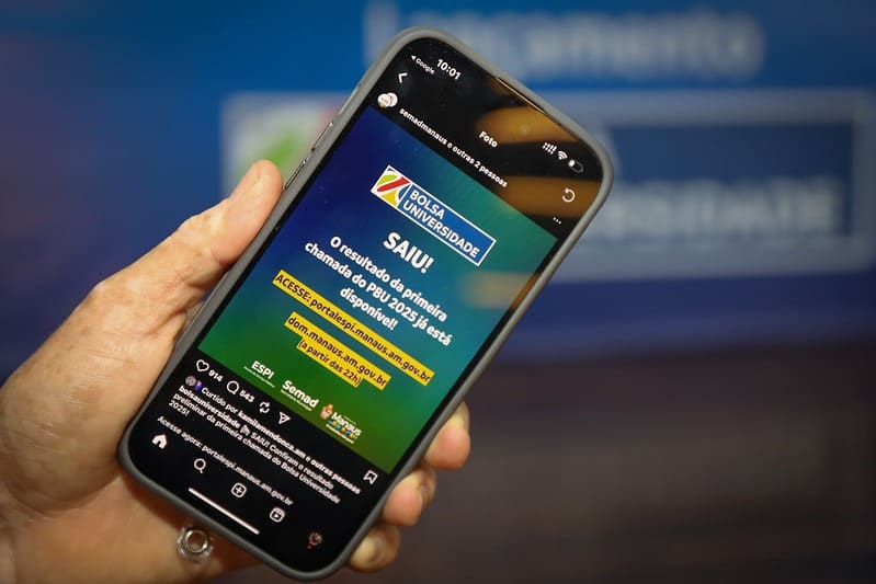 Prefeito David Almeida lança edital do Bolsa Universidade 2026 com mais de 40 mil oportunidades de graduação em Manaus