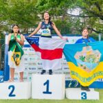 Atleta do Amazonas conquista dois ouros no Troféu Norte-Nordeste de Atletismo Sub-16