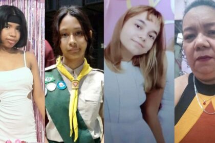 Polícia divulga imagens de quatro mulheres desaparecidas em Manaus