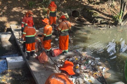 Prefeitura reforça frentes de trabalho em igarapés urbanos para minimizar impacto das fortes chuvas