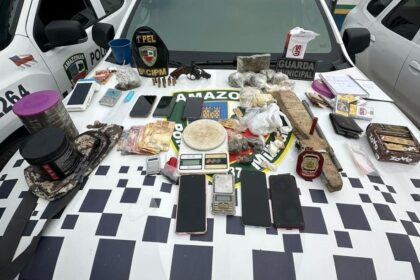 Polícia prende três pessoas por tráfico de drogas em Nova Olinda do Norte