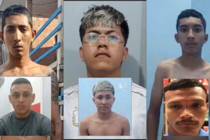 Polícia divulga imagens de seis homens procurados por homicídios qualificados praticados em Coari
