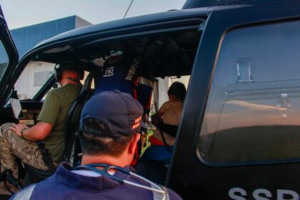 SSP-AM realiza resgate aeromédico de idosa e criança