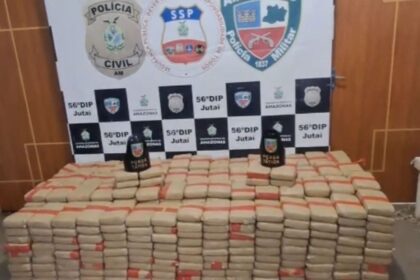 Operação Impacto: Rocam apreende 680 quilos de drogas em sacos de fibra