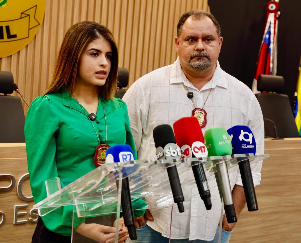 Pai é preso por estwpro de vuln3rável contra a própria filha e enteado, em Presidente Figueiredo