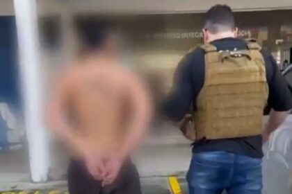 Homem é preso por atirar em carro estacionado no bairro Santo Agostinho