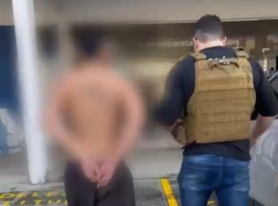 Homem é preso por atirar em carro estacionado no bairro Santo Agostinho