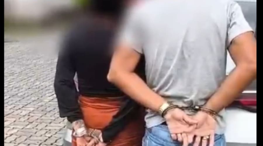 Casal suspeito de esqwartejar homem e queImar mulher em Rondônia é preso em Manaus