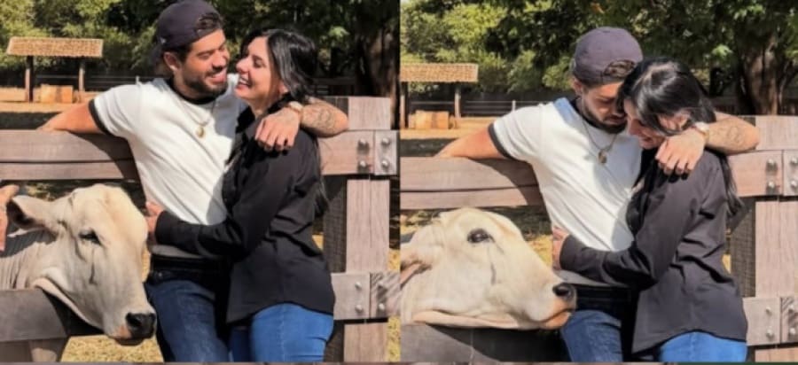 Zé Felipe e Ana Castela surgem em clima de romance nas redes sociais