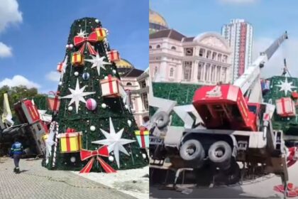 Largo São Sebastião não terá a tradicional árvore de Natal