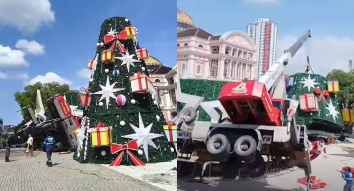 Largo São Sebastião não terá a tradicional árvore de Natal