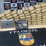 Polícia apreende 70 tabletes de maconha e carro de luxo após perseguição em Manaus