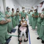 Em menos de 15 dias, paciente do primeiro transplante de fígado do Delphina Aziz recebe alta