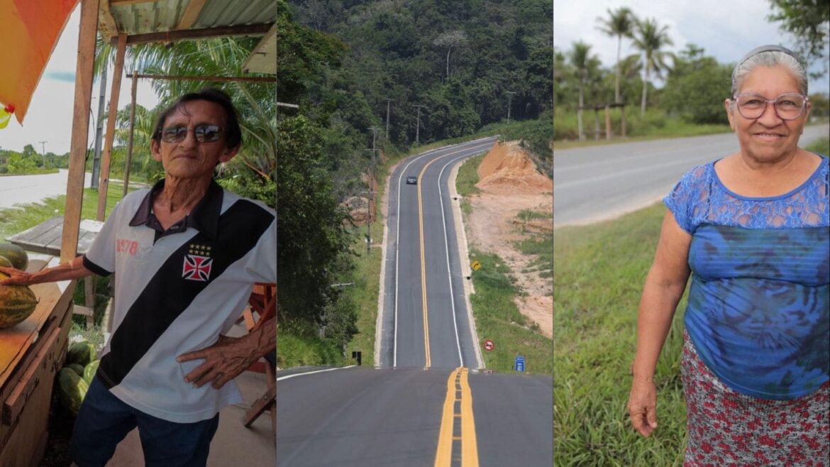Moradores da AM-010 destacam melhorias com a entrega da rodovia modernizada