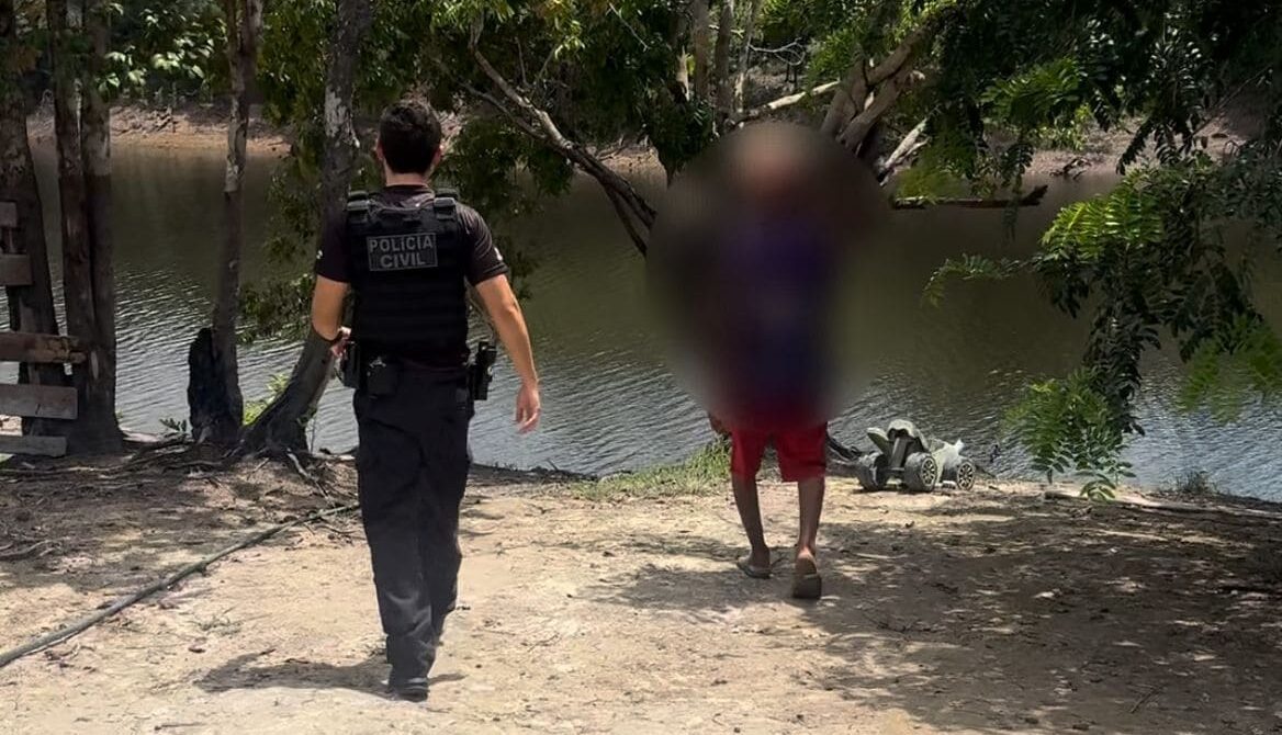 Avô é preso por abus@r sexwalmente da neta de 6 anos, na zona rural de Maués-AM