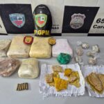 Policiais prendem dupla com mais de cinco quilos de maconha tipo skunk e oxi em Carauari