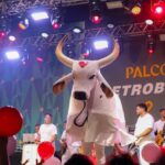 Boi Garantido marca presença na inauguração da árvore de Natal do Rio de Janeiro