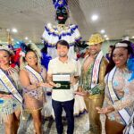 Chegada da Kamélia abre oficialmente o Carnaval 2026