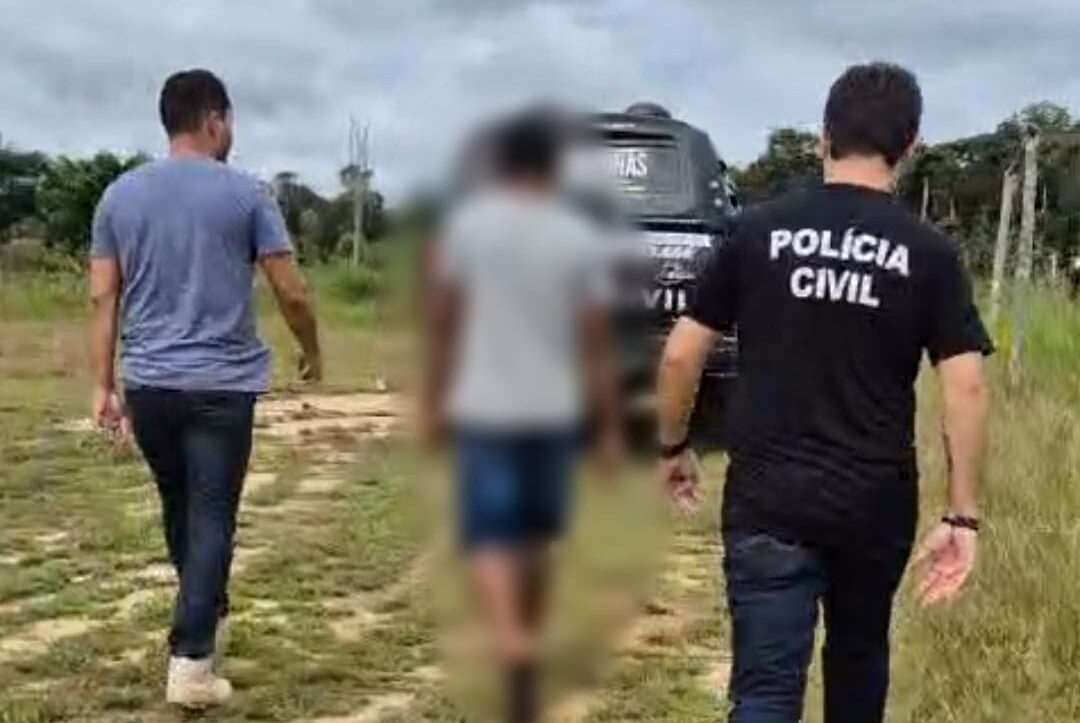 Polícia prende homem por cárcere privado e estwpro contra companheira grávida de oito meses