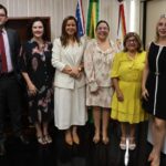 Ministério Público do Amazonas recebe nova superintendente da Polícia Federal