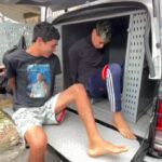 Vídeo: Polícia prende dupla suspeita de explodir lotérica no Manoa 