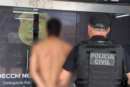 Homem é preso por estwpro, lesão corporal, cárcere privado contra a ex-companheira