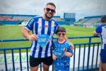 Campanha ‘Eu Tenho Pai’: Defensoria Pública mobiliza torcedores durante jogo de futebol no estádio Ismael Benigno