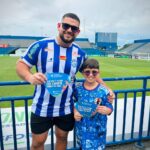 Campanha ‘Eu Tenho Pai’: Defensoria Pública mobiliza torcedores durante jogo de futebol no estádio Ismael Benigno