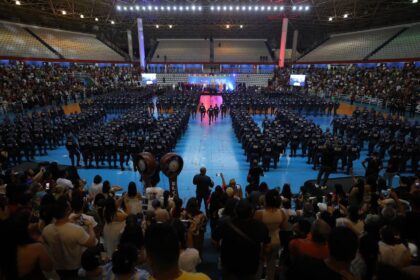 Governador Wilson Lima forma 500 novos policiais militares e amplia reforço da segurança no Amazonas