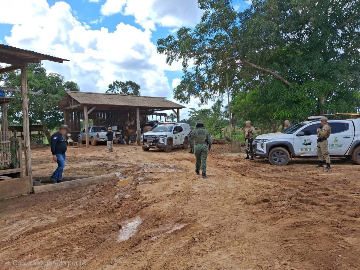 Operação Tamoiotatá aplica R$ 2,7 milhões de multas em nova ação de fiscalização em Humaitá