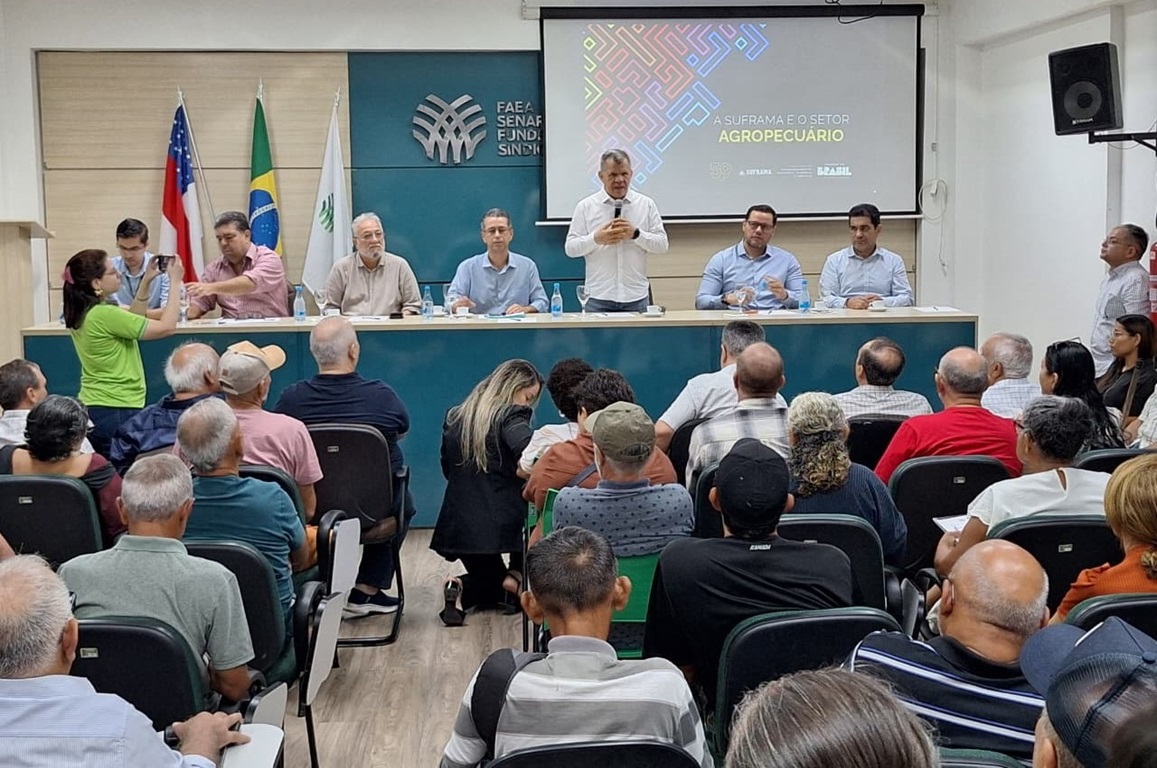 Suframa discute regularização fundiária do Distrito Agropecuário em reunião na Faea