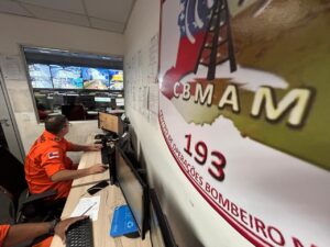 Em 2025, Corpo de Bombeiros recebeu mais de 56 mil trotes via 193 em Manaus