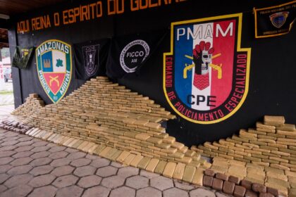 Operação integrada prende três homens e apreende cerca de 800 quilos de entorpecente, em Iranduba