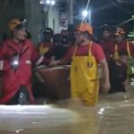 Corpo de Bombeiros socorreu 32 famílias durante o temporal de quarta-feira, em Manaus