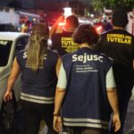 Sejusc acolhe 17 adolescentes durante ação integrada na zona centro-oeste de Manaus