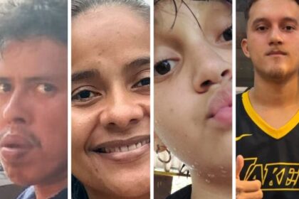 Polícia Civil divulga imagens de quantro pessoas desaparecidas em Manaus