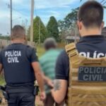 Homem é preso por violência doméstica, cárcere privado e ameaça contra a sua família, em Apui