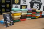 Traficante é preso com carga de maconha e cocaína que seria levada de Manaus ao Pará