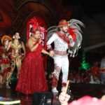 Lançamento do álbum do boi Garantido ‘Parintins: Portal do Encantamento’ avermelha o Sambódromo em Manaus