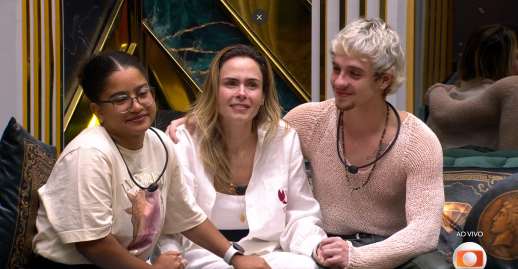 Ana Paula, Juliano e Milena estão na final do BBB 26
