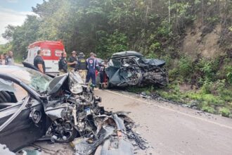 Vídeo: acidente deixa  mulher morta e feridos na BR-174
