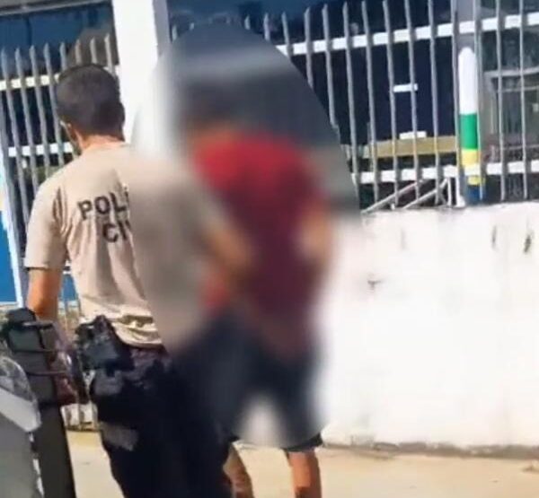 Homem foi preso após ameaçar ex-companheira e tentar levar filha do casal no Dia das Mães