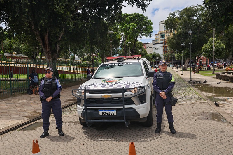Polícia Militar prende mais de 65 pessoas no Centro de Manaus 