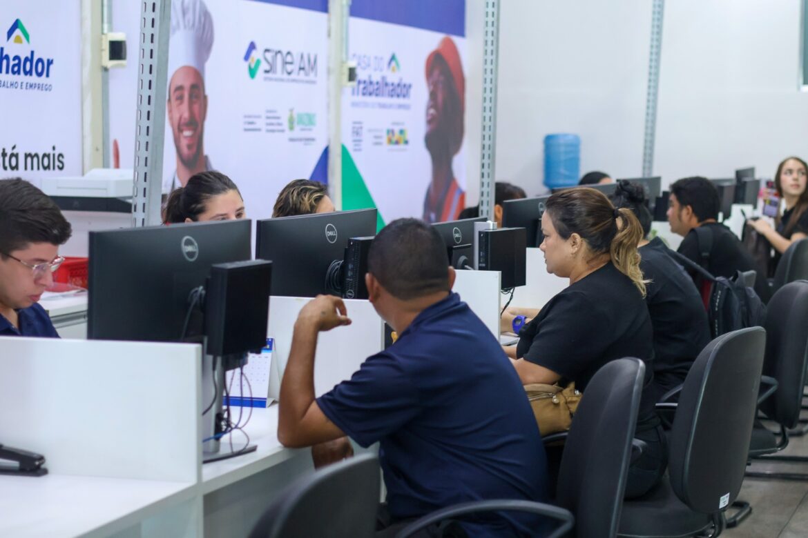Sine Amazonas divulga 408 vagas de emprego para esta segunda-feira