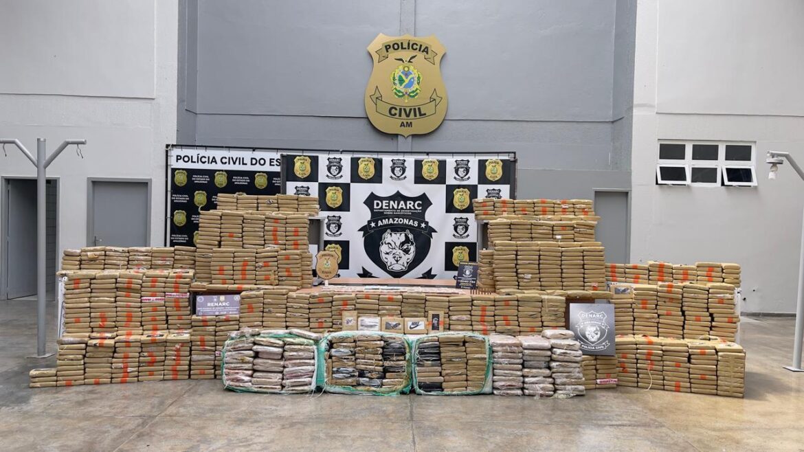 Polícia Civil apreende mais de 6 toneladas de drogas no primeiro semestre de 2026