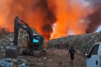 Após incêndio em lixão, IPAAM aplica multa de R$ 2,5 milhões à Prefeitura de Iranduba