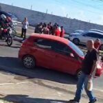 Trânsito: motociclista morre e outro fica em estado grave após colisão na Av. Torquato Tapajós